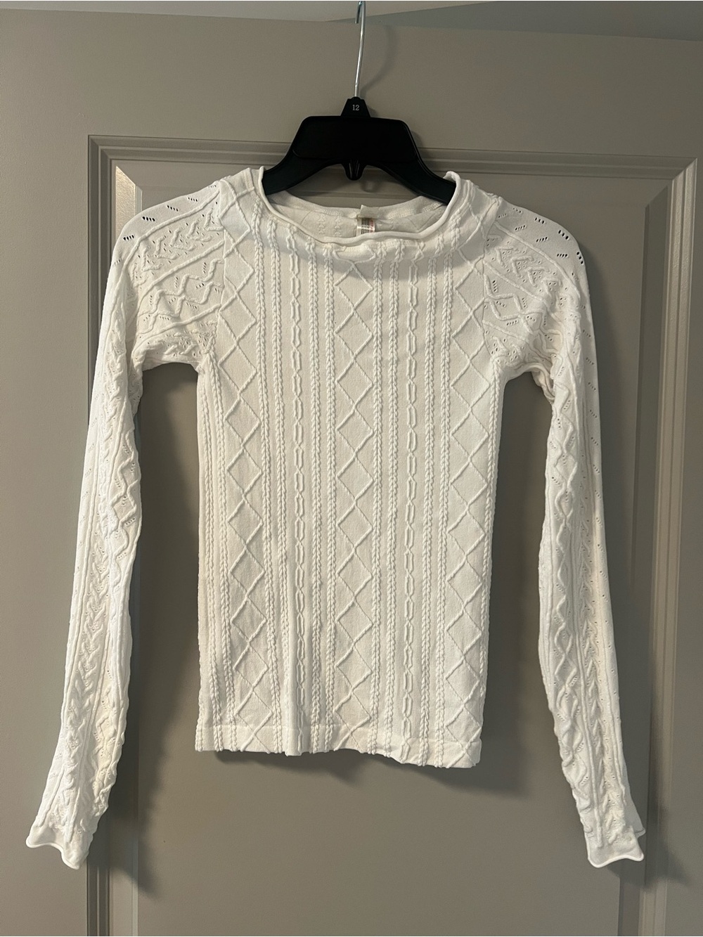 Free People - So Soft Seamless Modal Cable Long Sleeve - XS/S